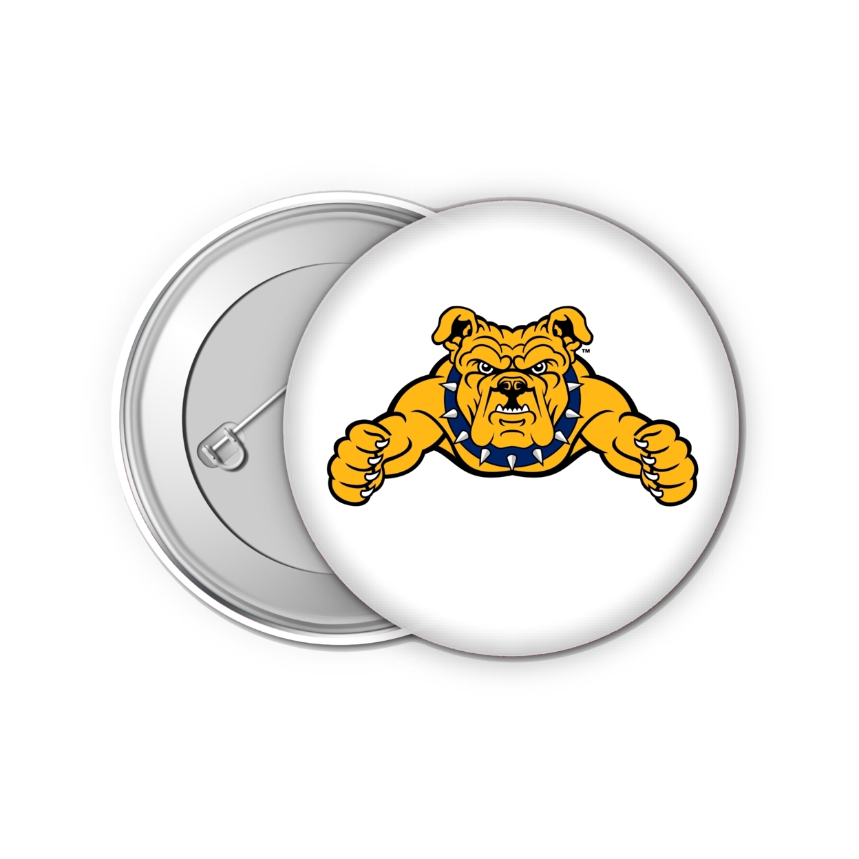 North Carolina A&T State Aggies Small 1-Inch Button Pin 4 Pack
