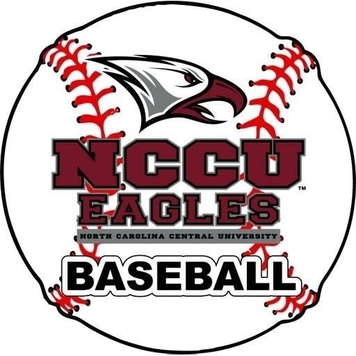 North Carolina Central Eagles 4-Inch Round Baseball Vinyl Decal Sticker