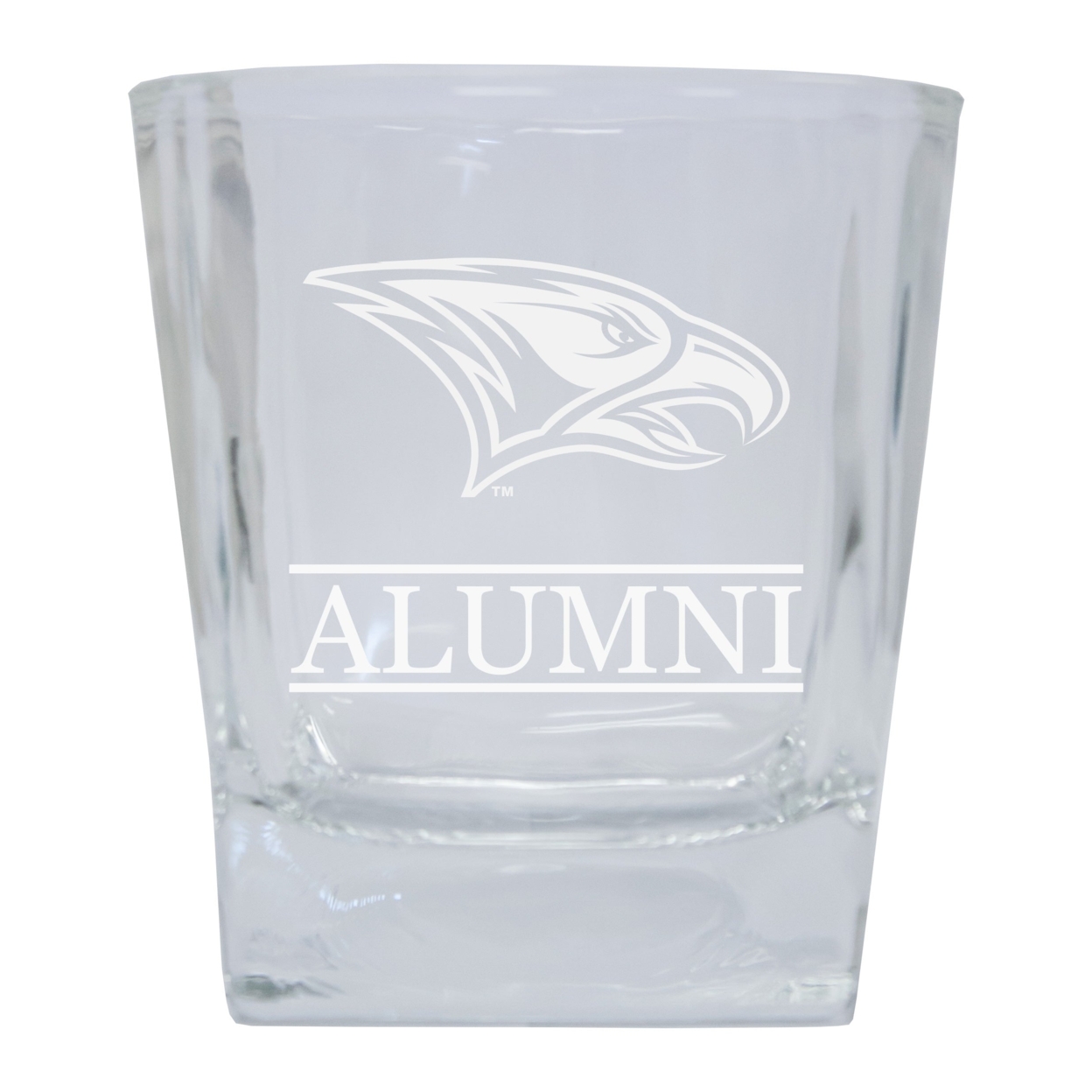 North Carolina Central Eagles 8 Oz Etched Alumni Glass Tumbler 2-Pack