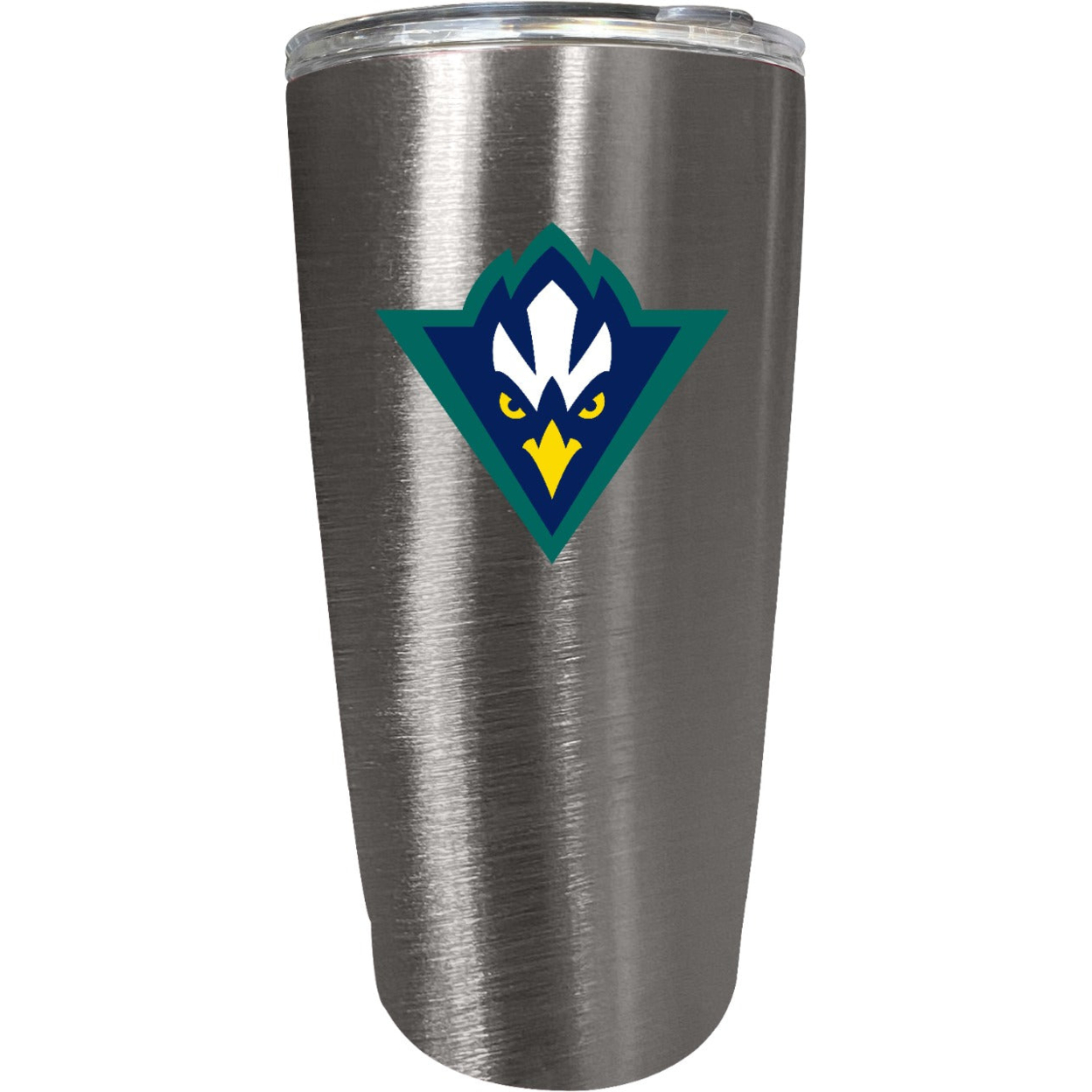 North Carolina Wilmington Seahawks 16 Oz Insulated Stainless Steel Tumbler Colorless