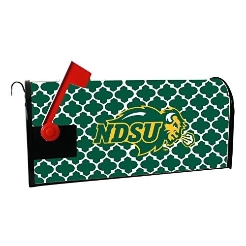 North Dakota State Bison Mailbox Cover-North Dakota State University Magnetic Mail Box Cover-Moroccan Design