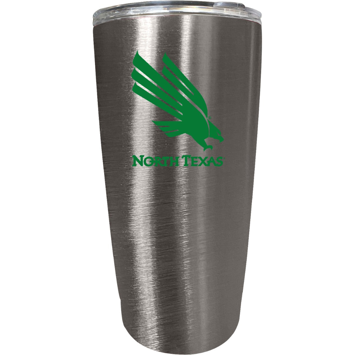 North Texas 16 Oz Insulated Stainless Steel Tumbler Colorless