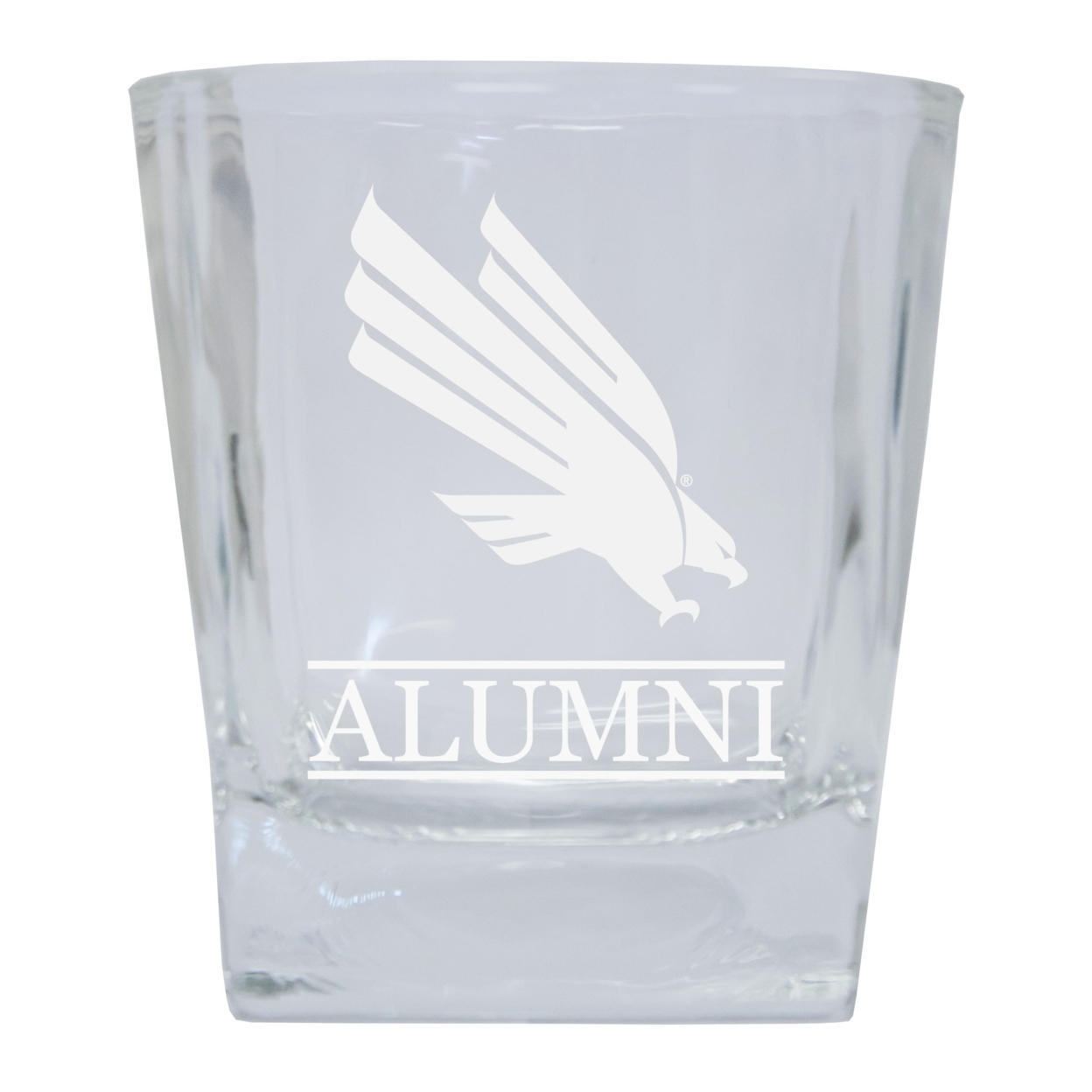 North Texas 8 Oz Etched Alumni Glass Tumbler 2-Pack