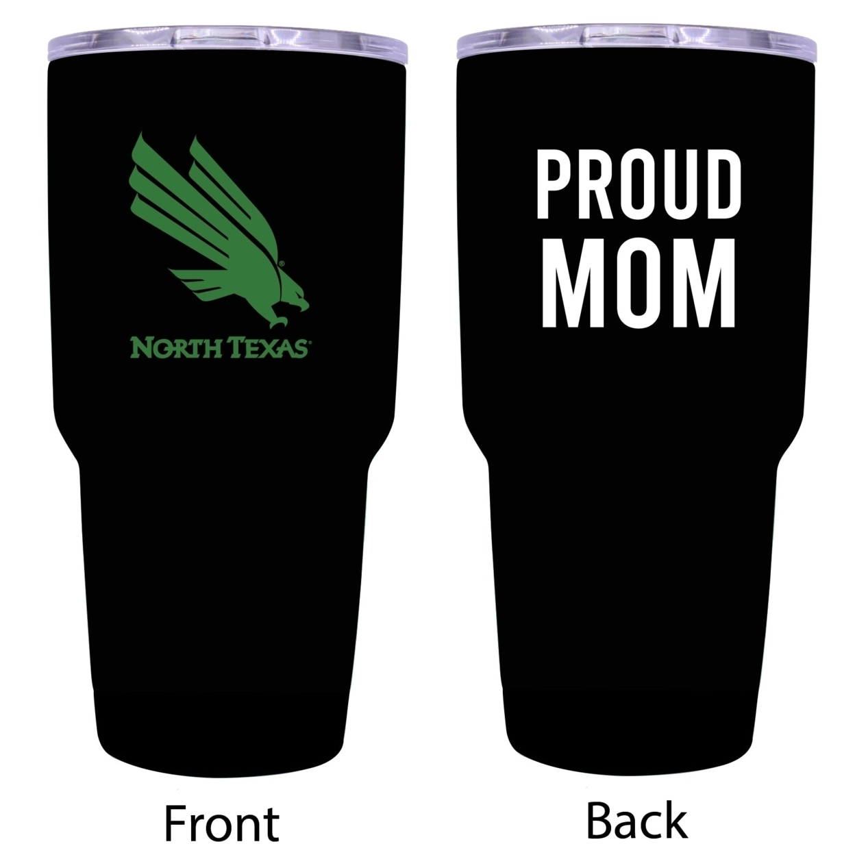 North Texas Proud Mom 24 Oz Insulated Stainless Steel Tumbler