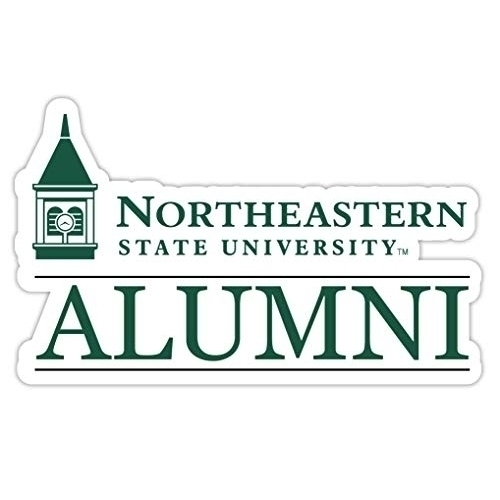 Northeastern State University Riverhawks Alumni 4 Sticker - (4 Pack)