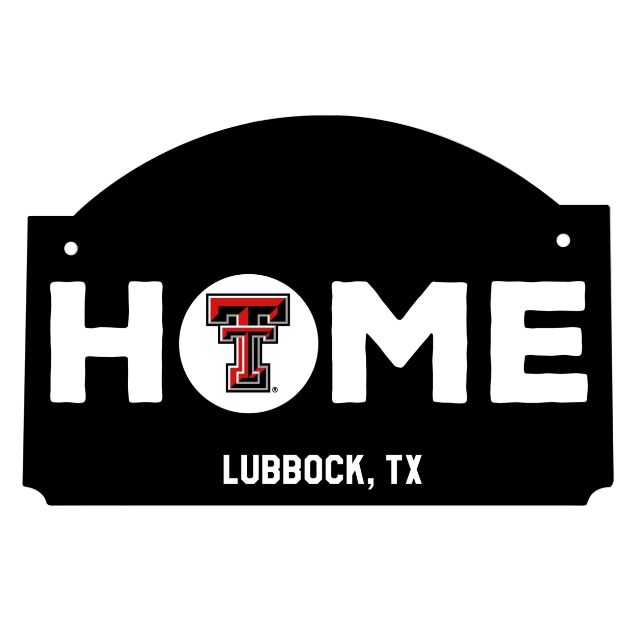 Texas Tech Red Raiders Wood Sign With String