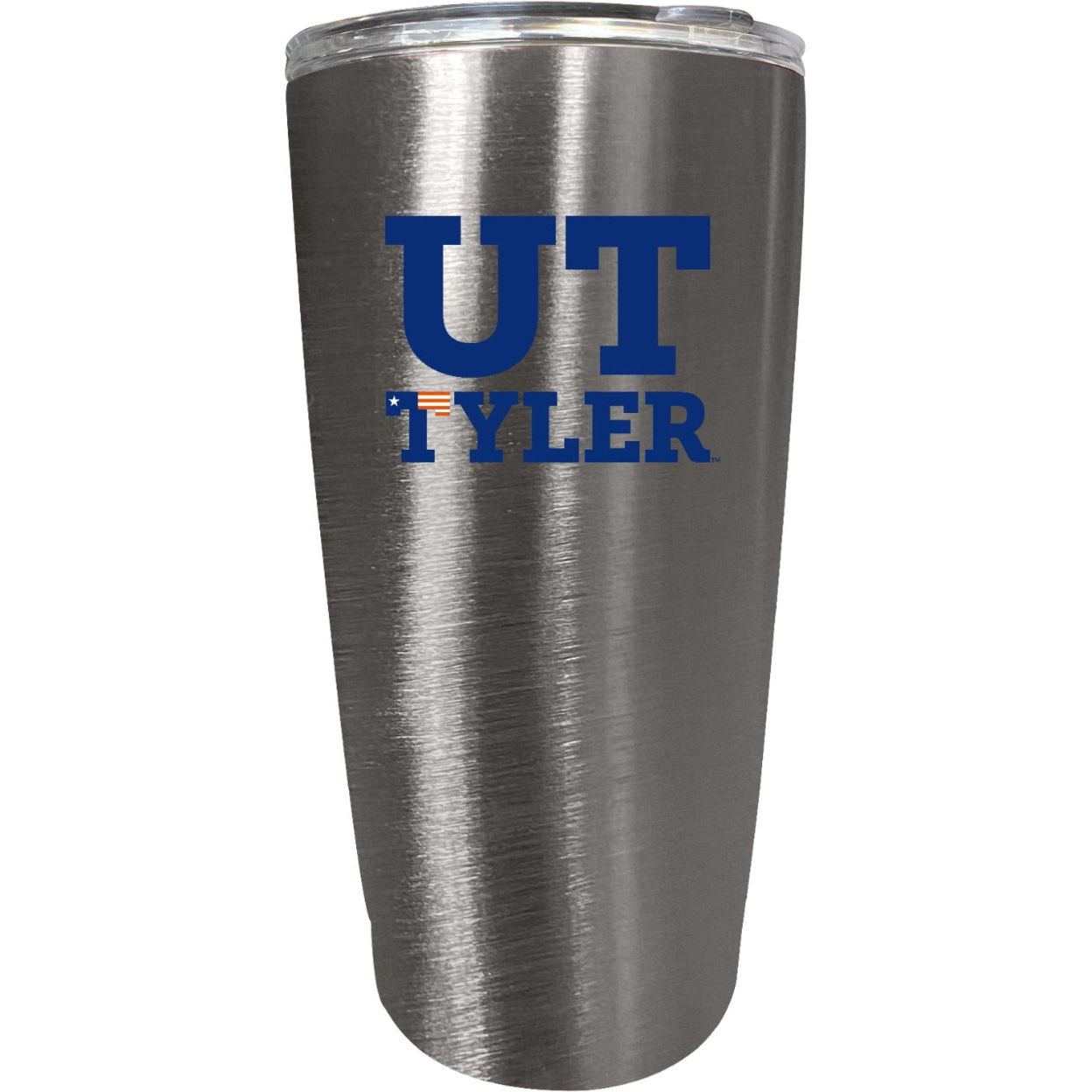 The University Of Texas At Tyler 16 Oz Insulated Stainless Steel Tumbler Colorless