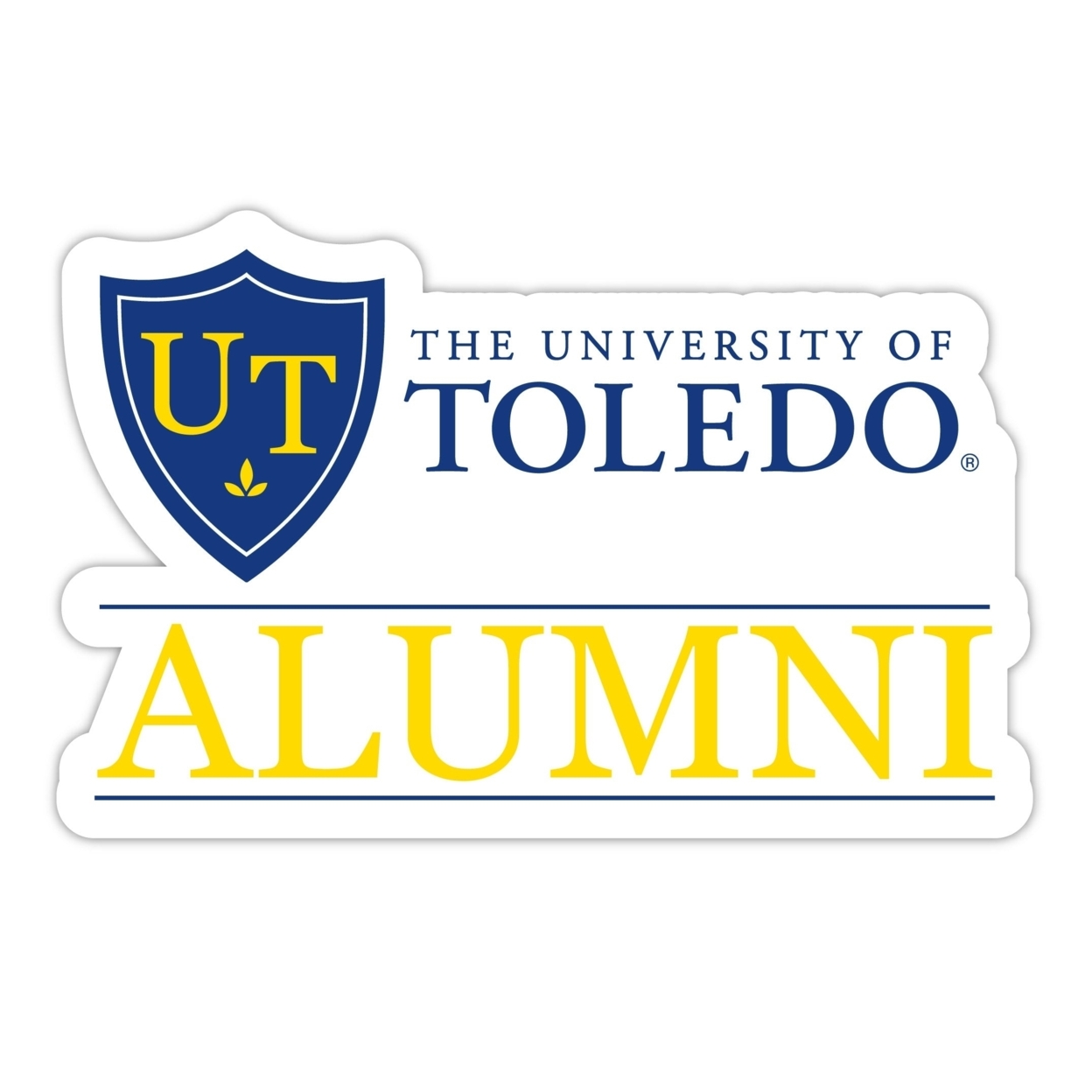 Toledo Rockets Alumni 4 Sticker