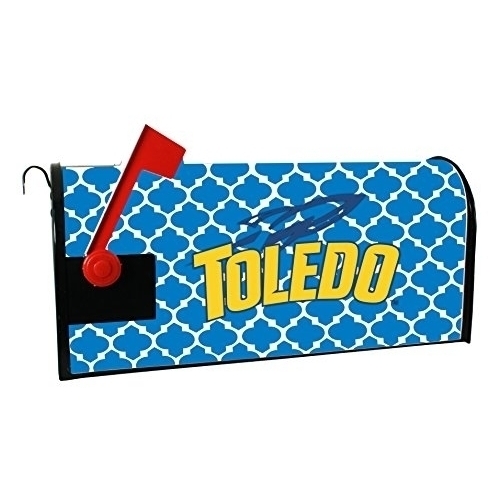 Toledo Rockets Mailbox Cover-University Of Toledo Magnetic Mail Box Cover-Moroccan Design