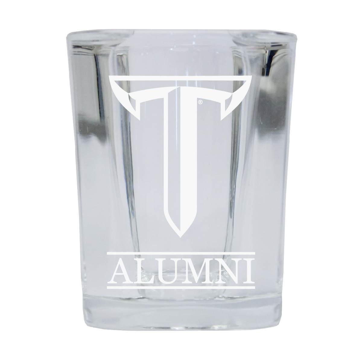 Troy University Alumni Etched Square Shot Glass