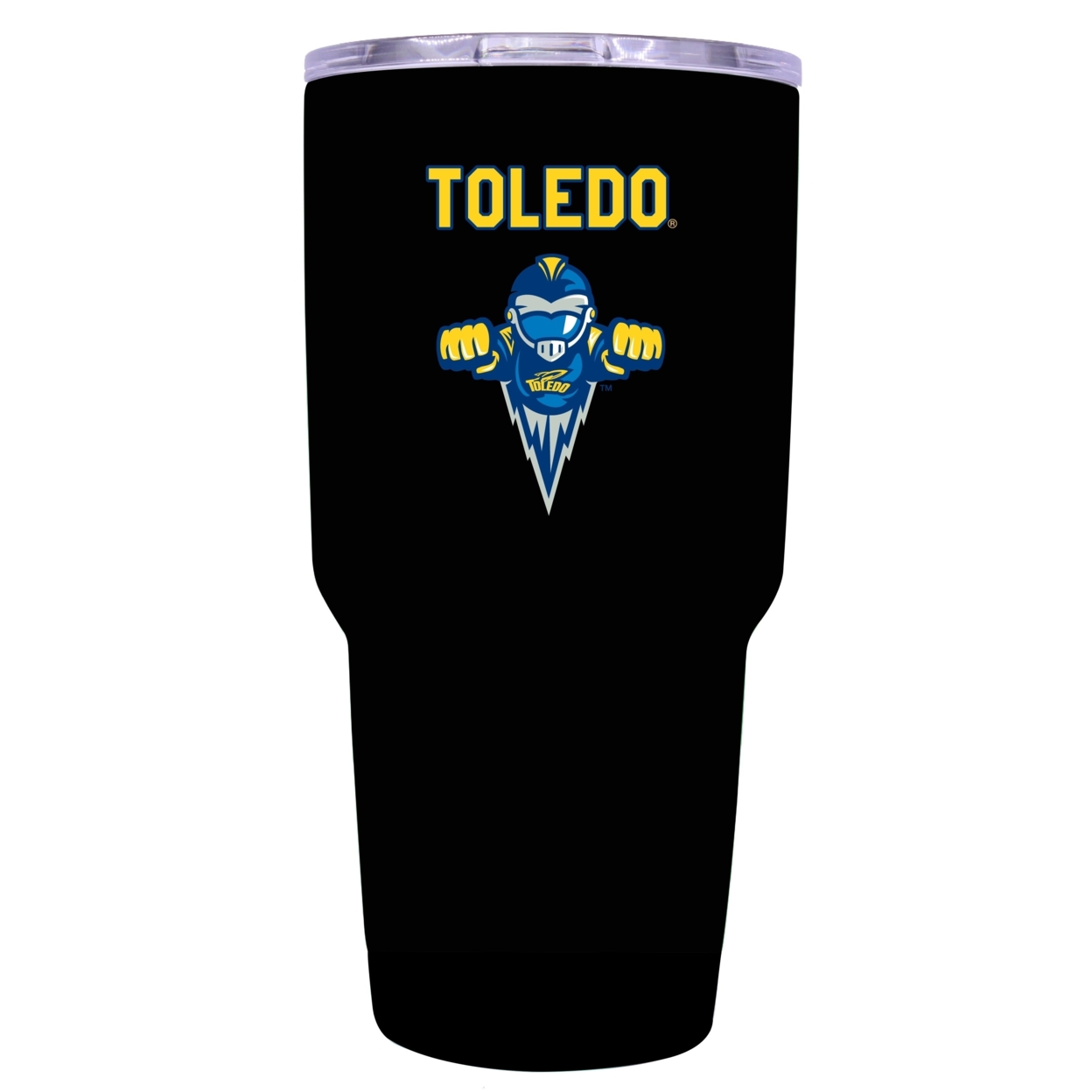 Toledo Rockets 24 Oz Choose Your Color Insulated Stainless Steel Tumbler - Black