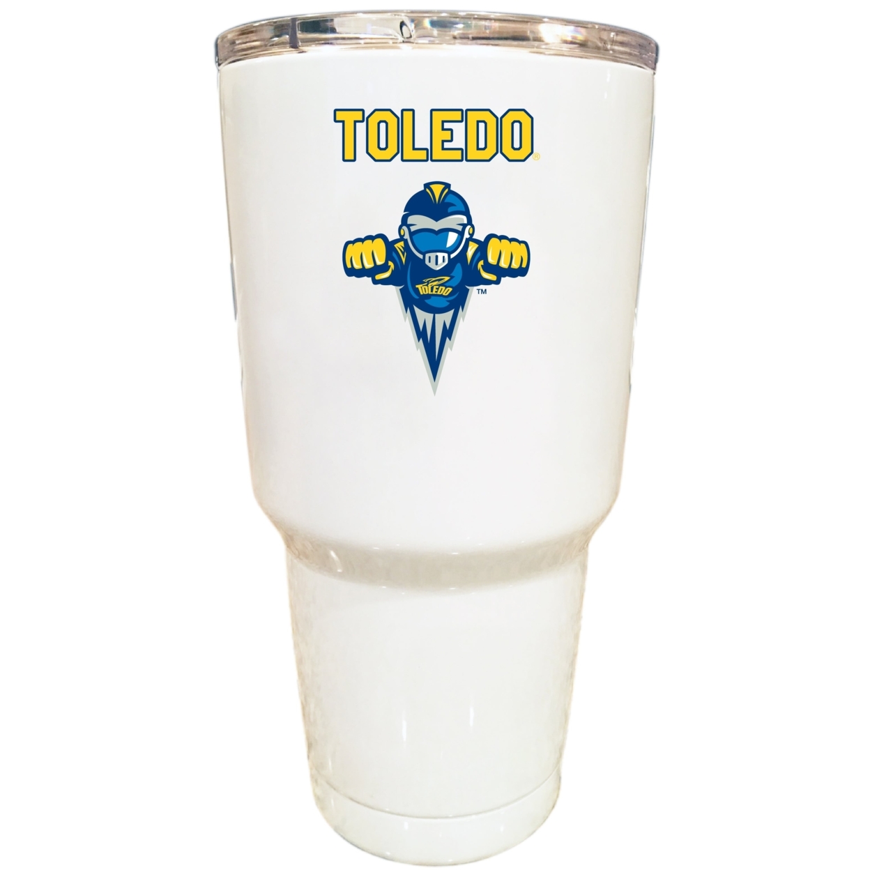 Toledo Rockets 24 Oz Choose Your Color Insulated Stainless Steel Tumbler - White