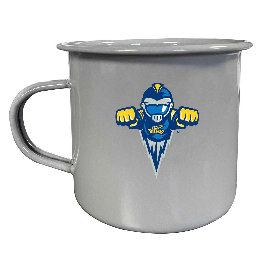 Toledo Rockets Tin Camper Coffee Mug - Choose Your Color - Gray