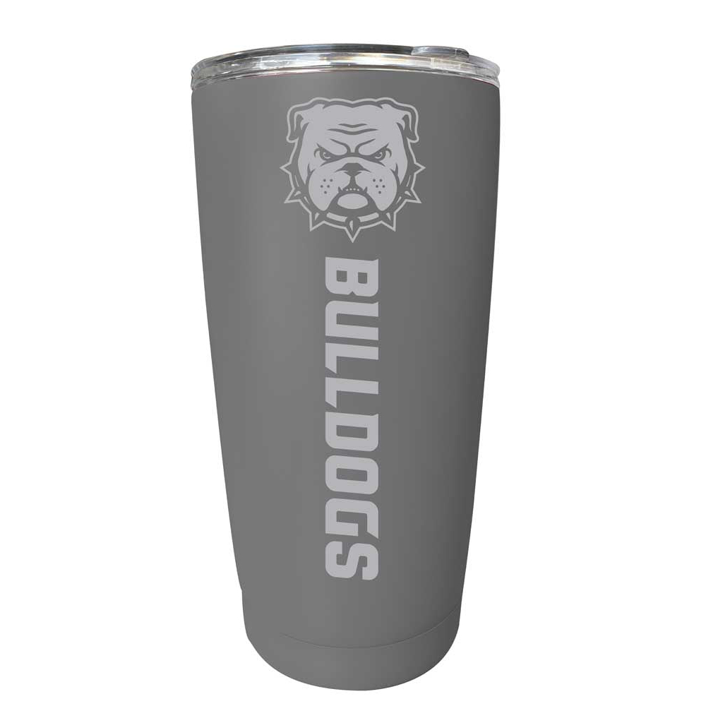 Truman State University Etched 16 Oz Stainless Steel Tumbler (Gray) - Gray