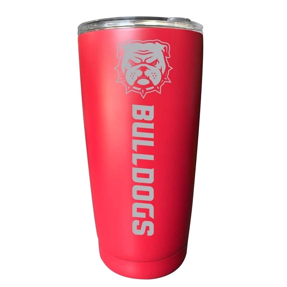 Truman State University Etched 16 Oz Stainless Steel Tumbler (Choose Your Color) - Red