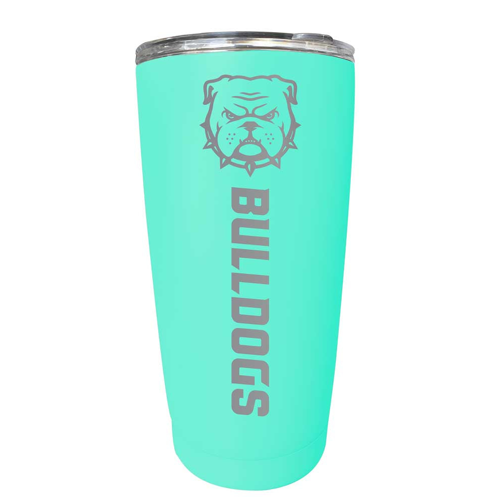 Truman State University Etched 16 Oz Stainless Steel Tumbler (Choose Your Color) - Seafoam