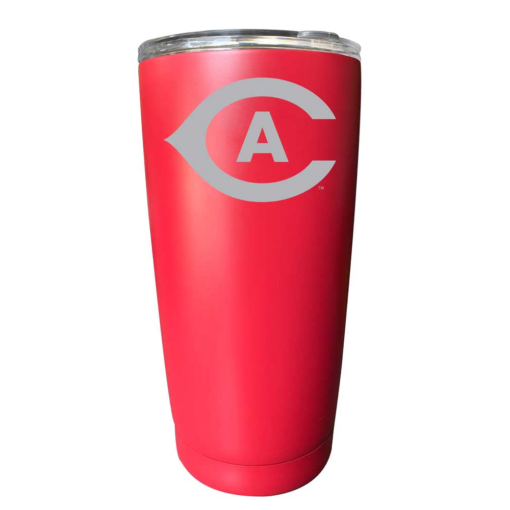 UC Davis Aggies Etched 16 Oz Stainless Steel Tumbler (Choose Your Color) - Red
