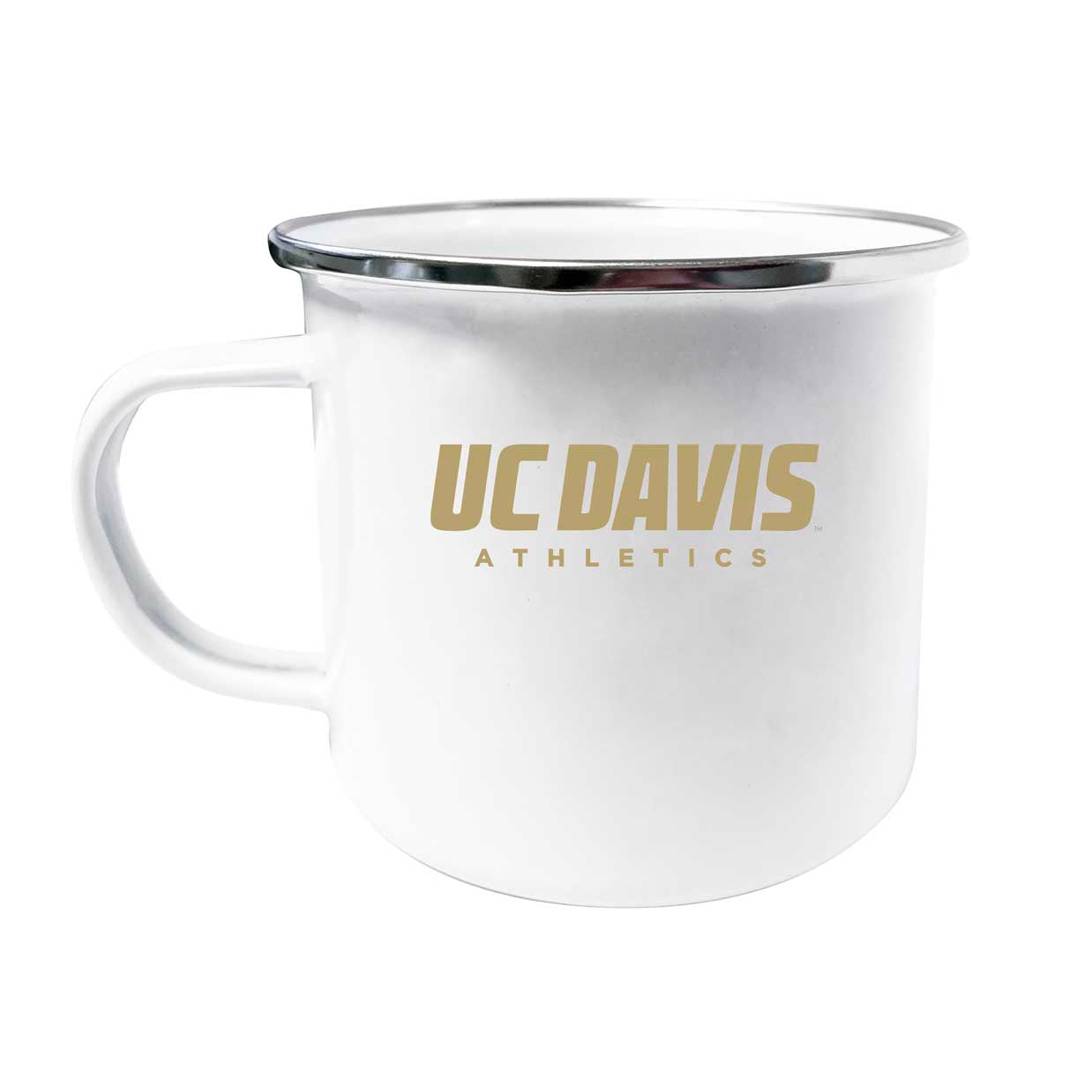 UC Davis Aggies Tin Camper Coffee Mug - Choose Your Color - White