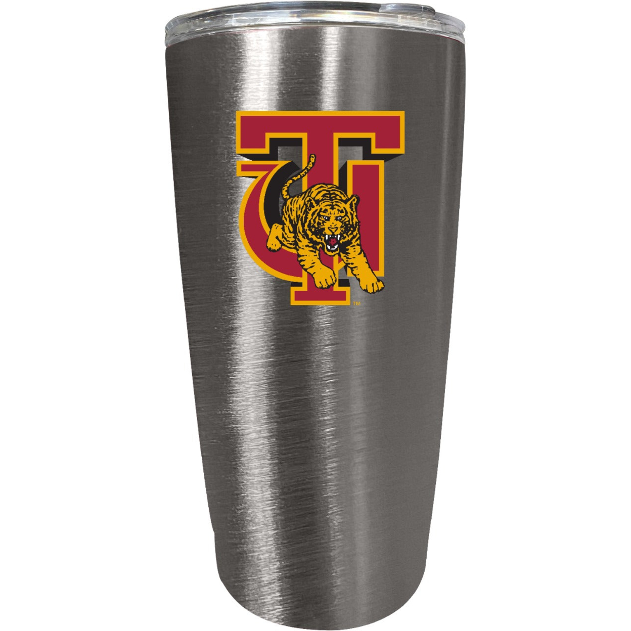 Tuskegee University 16 Oz Insulated Stainless Steel Tumbler Colorless