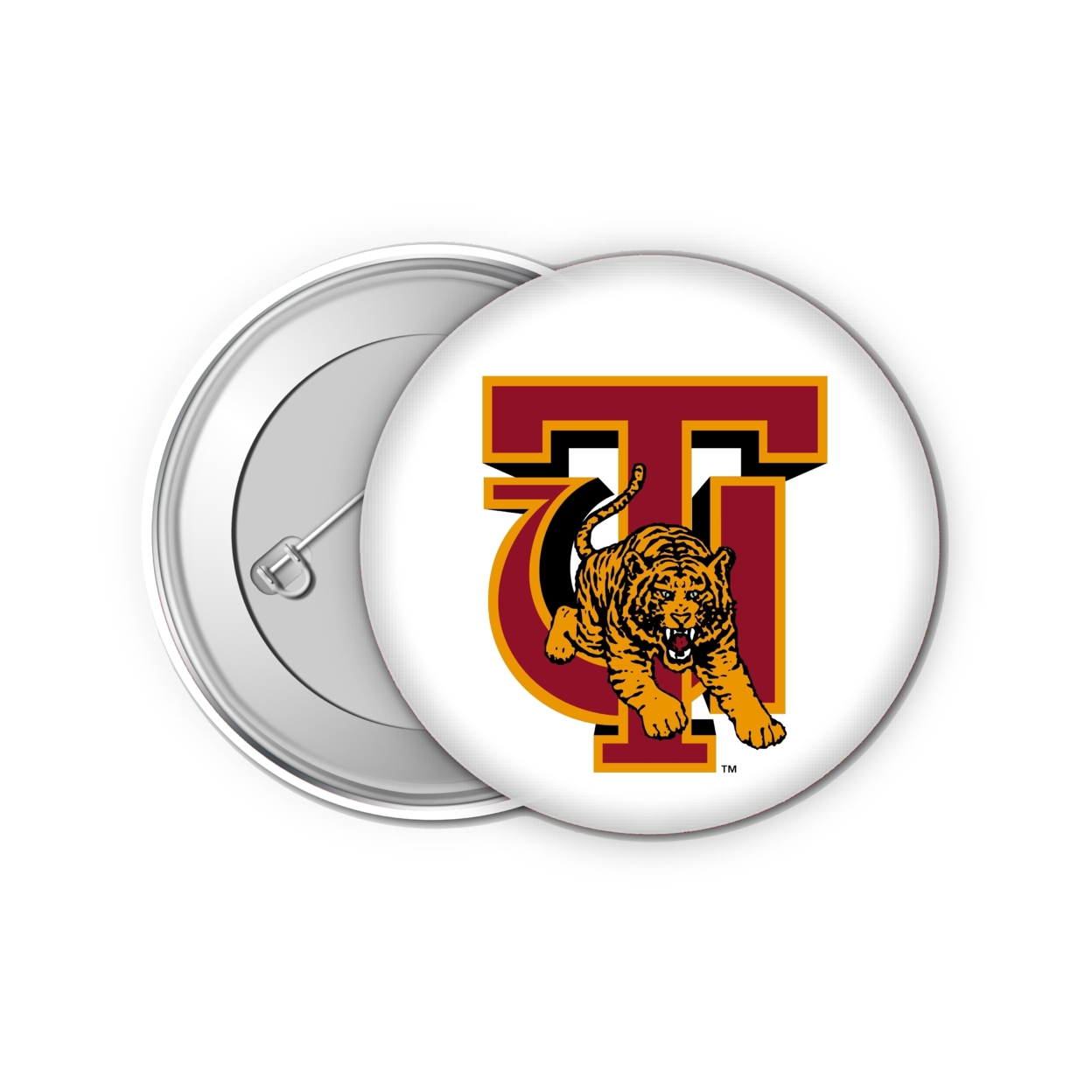 Tuskegee University Small 1-Inch Button Pin 4 Pack