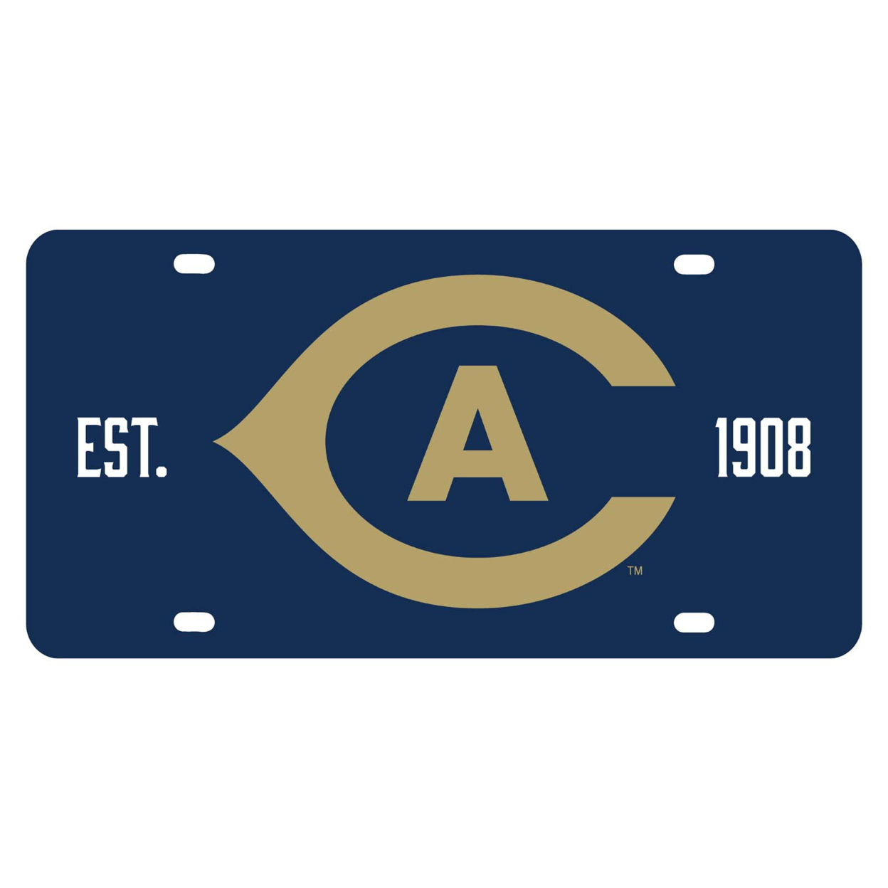 UC Davis Aggies Metal License Plate