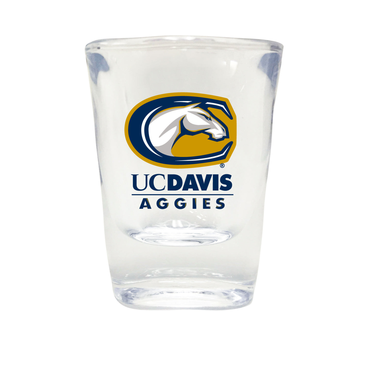 UC Davis Aggies Round Shot Glass