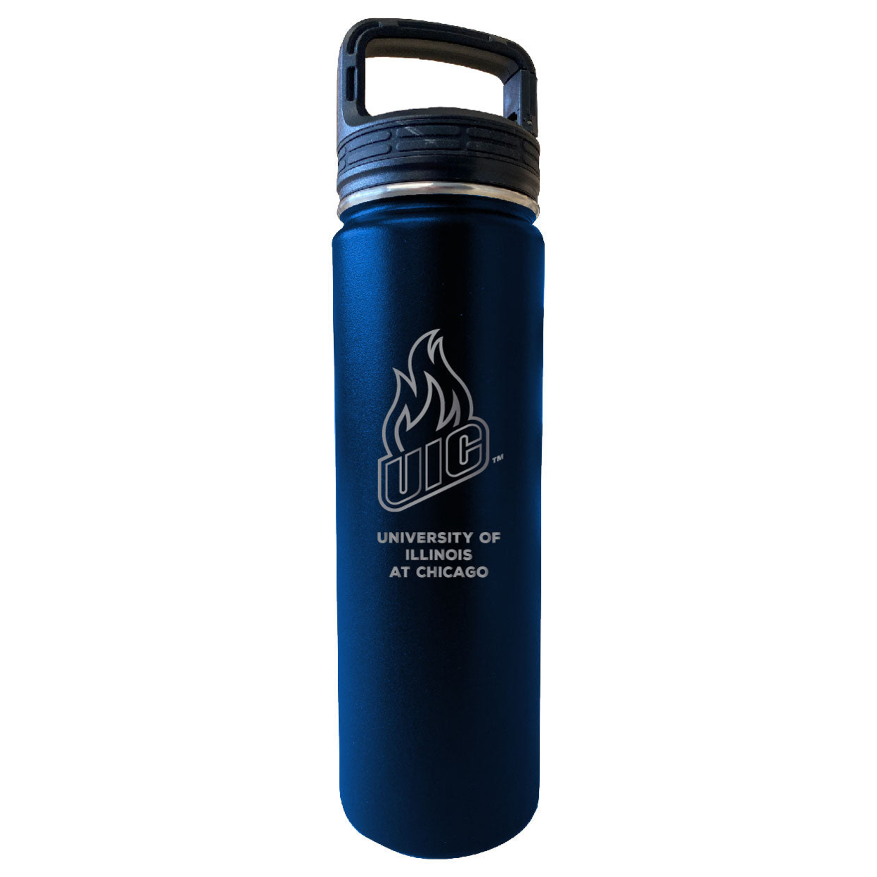 University Of Illinois At Chicago 32oz Stainless Steel Tumbler - Choose Your Color - Navy