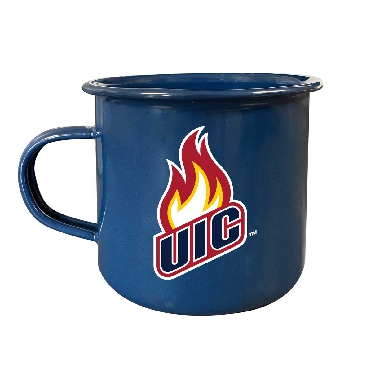 University Of Illinois At Chicago Tin Camper Coffee Mug - Choose Your Color - Navy