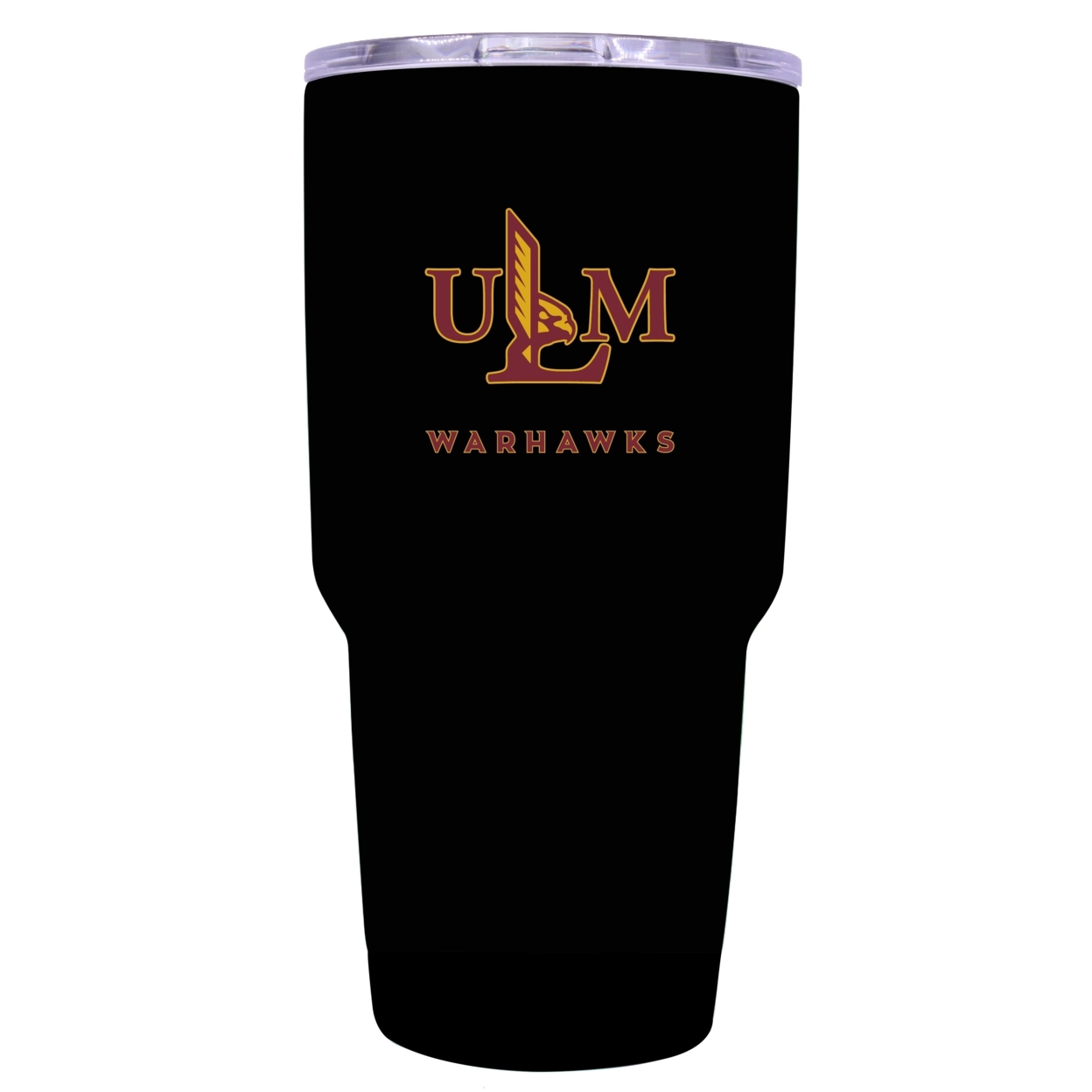 University Of Louisiana Monroe 24 Oz Choose Your Color Insulated Stainless Steel Tumbler - Black