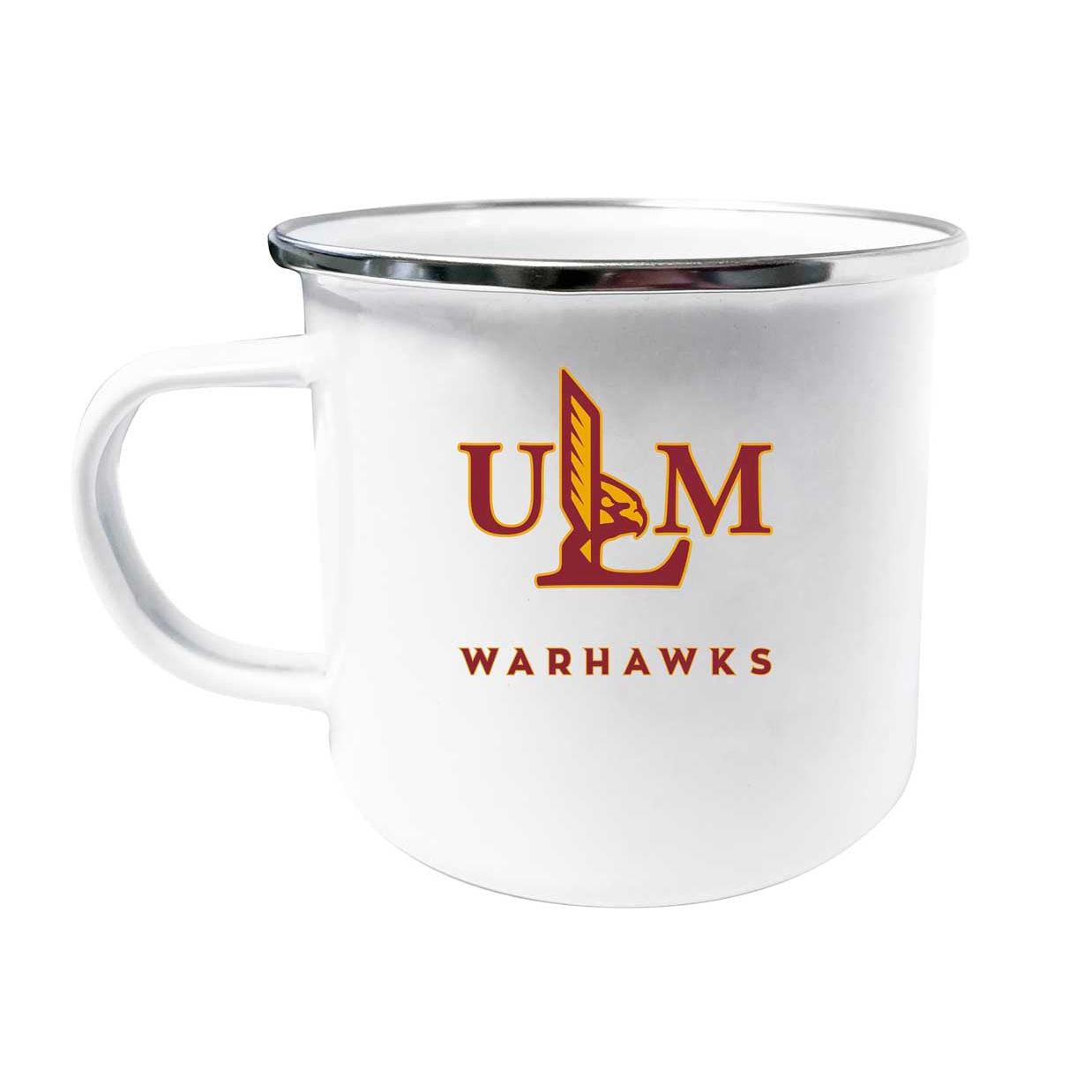 University Of Louisiana Monroe Tin Camper Coffee Mug - Choose Your Color - Gray