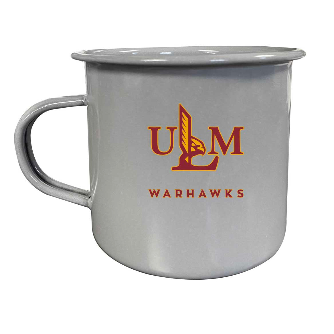 University Of Louisiana Monroe Tin Camper Coffee Mug - Choose Your Color - White
