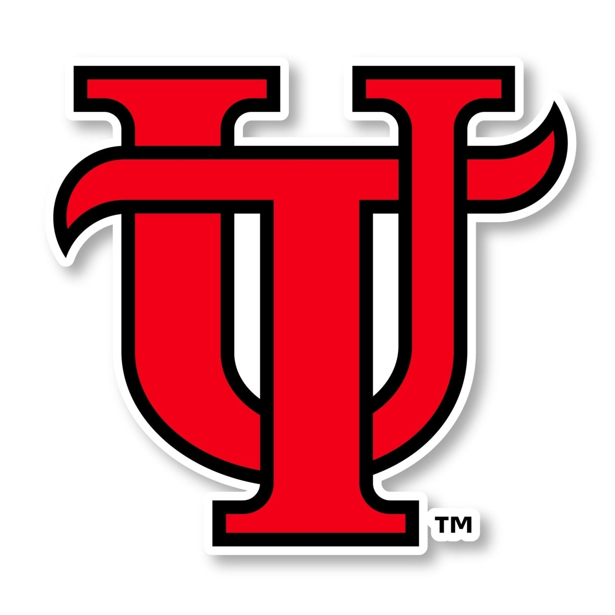 University Of Tampa Spartans 2 Inch Vinyl Mascot Decal Sticker - 1, 12-Inch