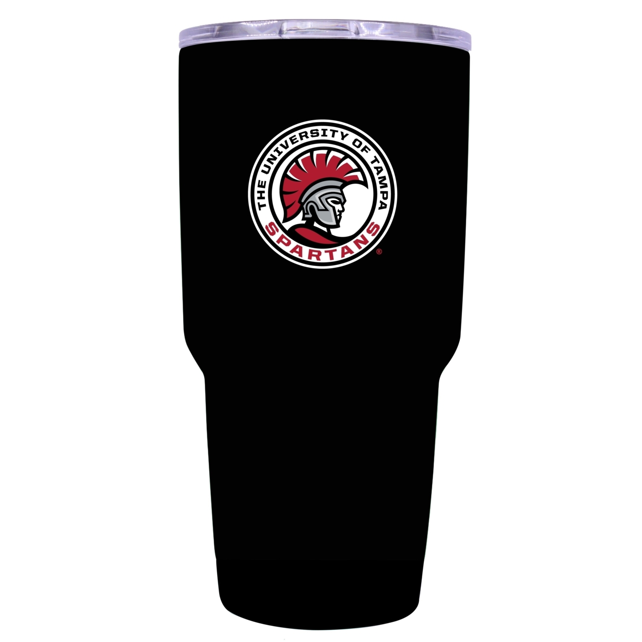 University Of Tampa Spartans 24 Oz Choose Your Color Insulated Stainless Steel Tumbler - Black