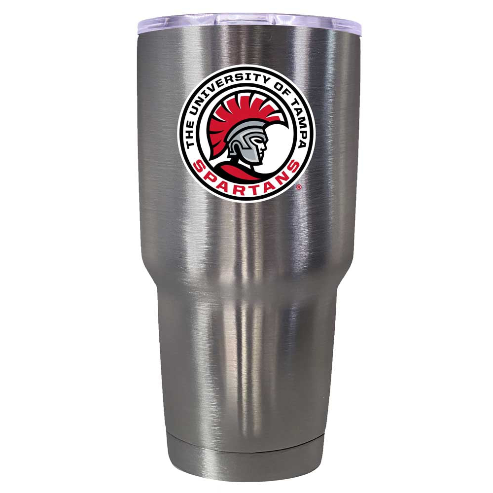 University Of Tampa Spartans 24 Oz Choose Your Color Insulated Stainless Steel Tumbler - Stainless