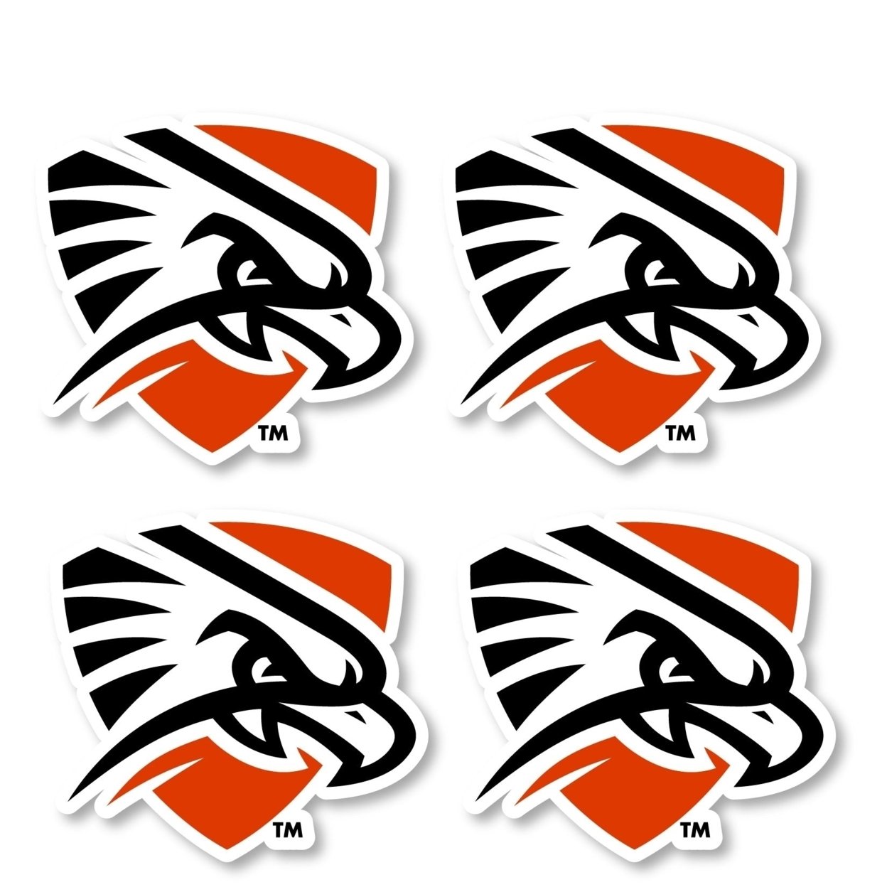 University Of Texas Of The Permian Basin 2 Inch Vinyl Mascot Decal Sticker - 1, 8-Inch