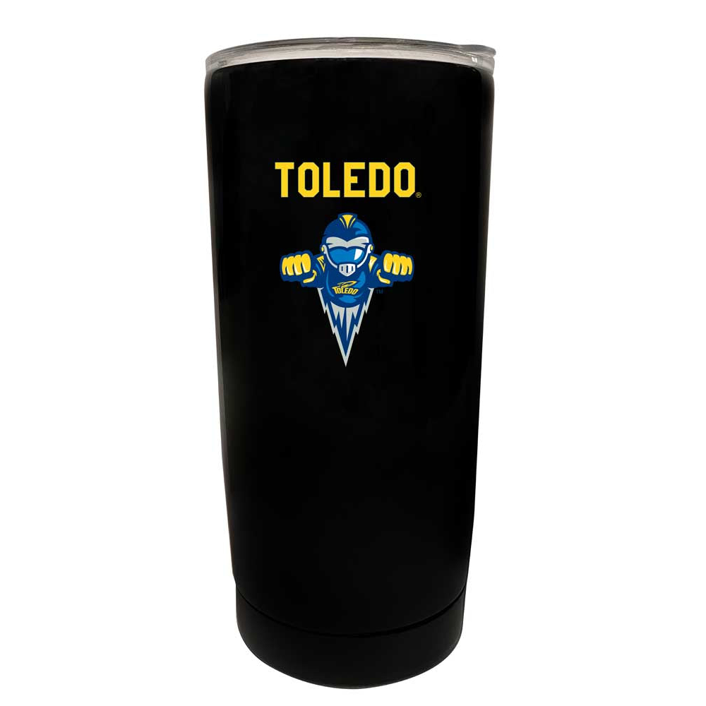 University Of Toledo Choose Your Color Insulated Stainless Steel Tumbler Glossy Brushed Finish - Black