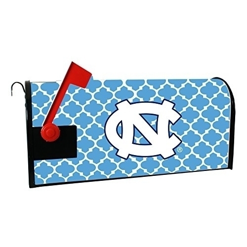 Unc Tar Heels Mailbox Cover-University Of North Carolina Magnetic Mail Box Cover-Moroccan Design