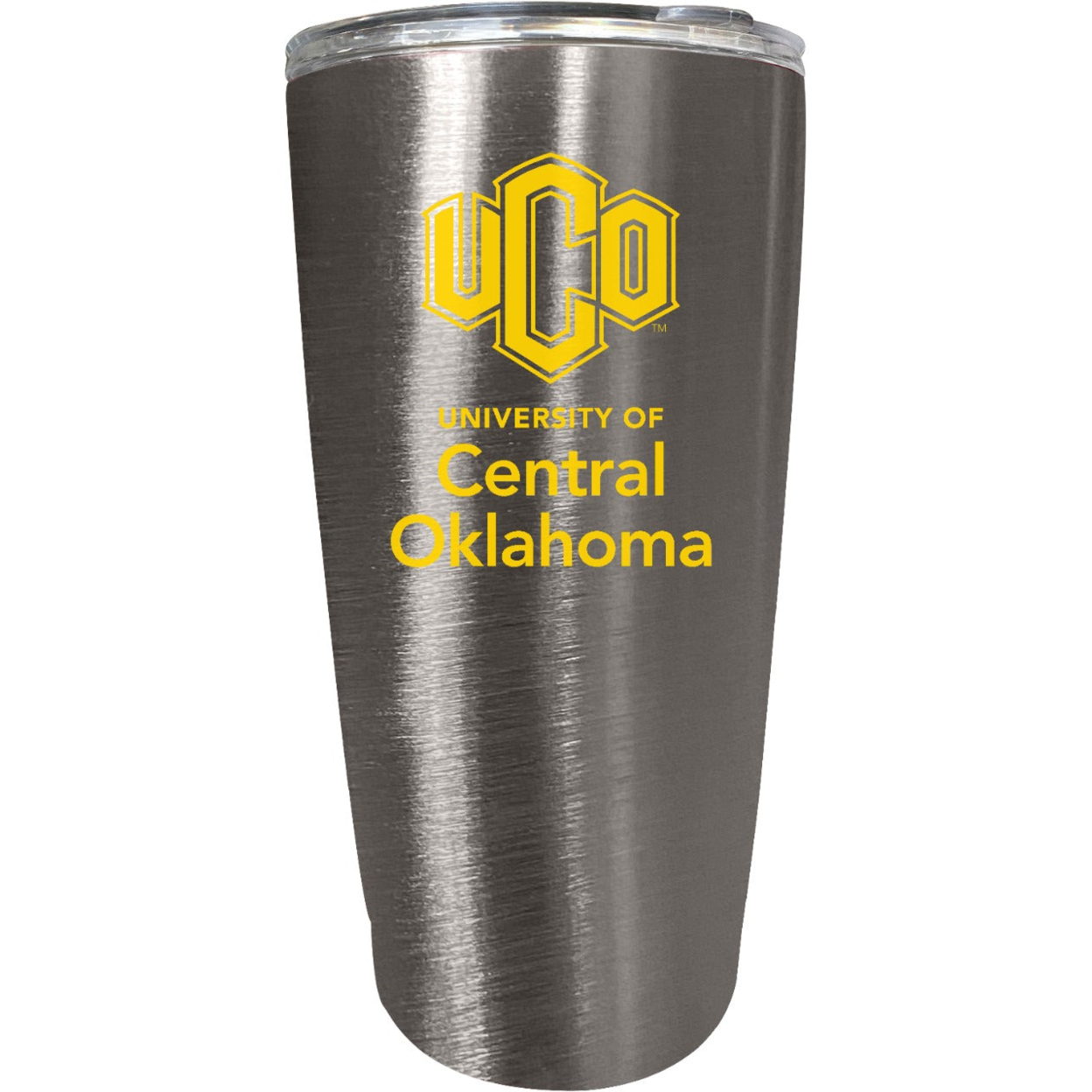 University Of Central Oklahoma Bronchos 16 Oz Insulated Stainless Steel Tumbler Colorless