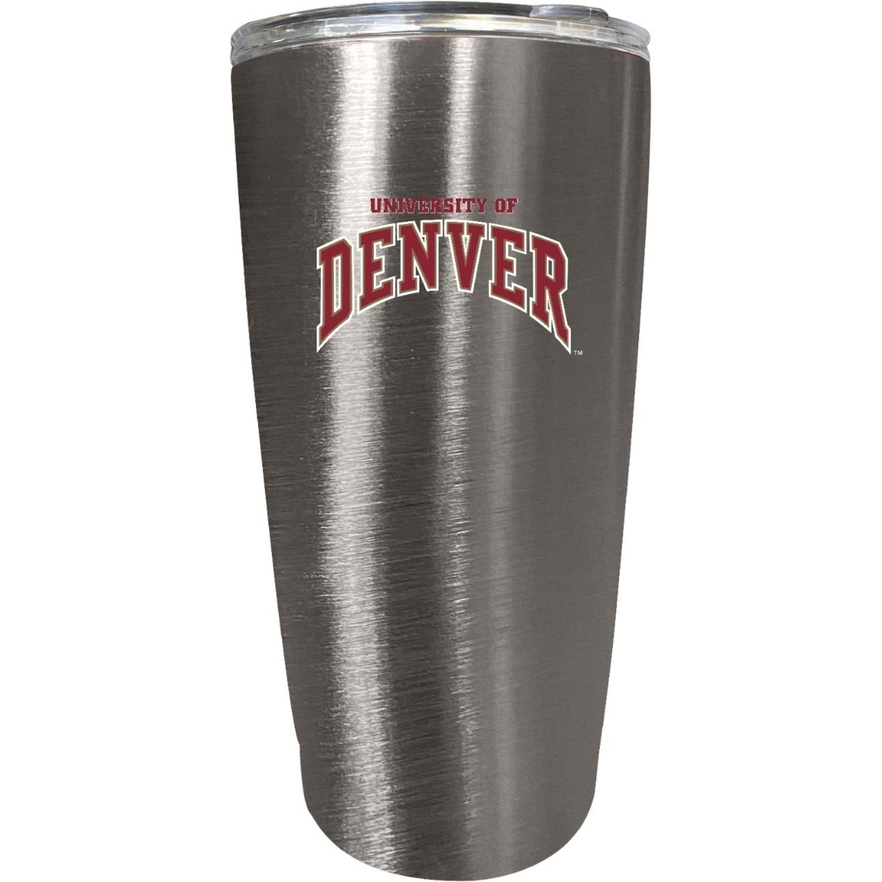 University Of Denver Pioneers 16 Oz Insulated Stainless Steel Tumbler Colorless