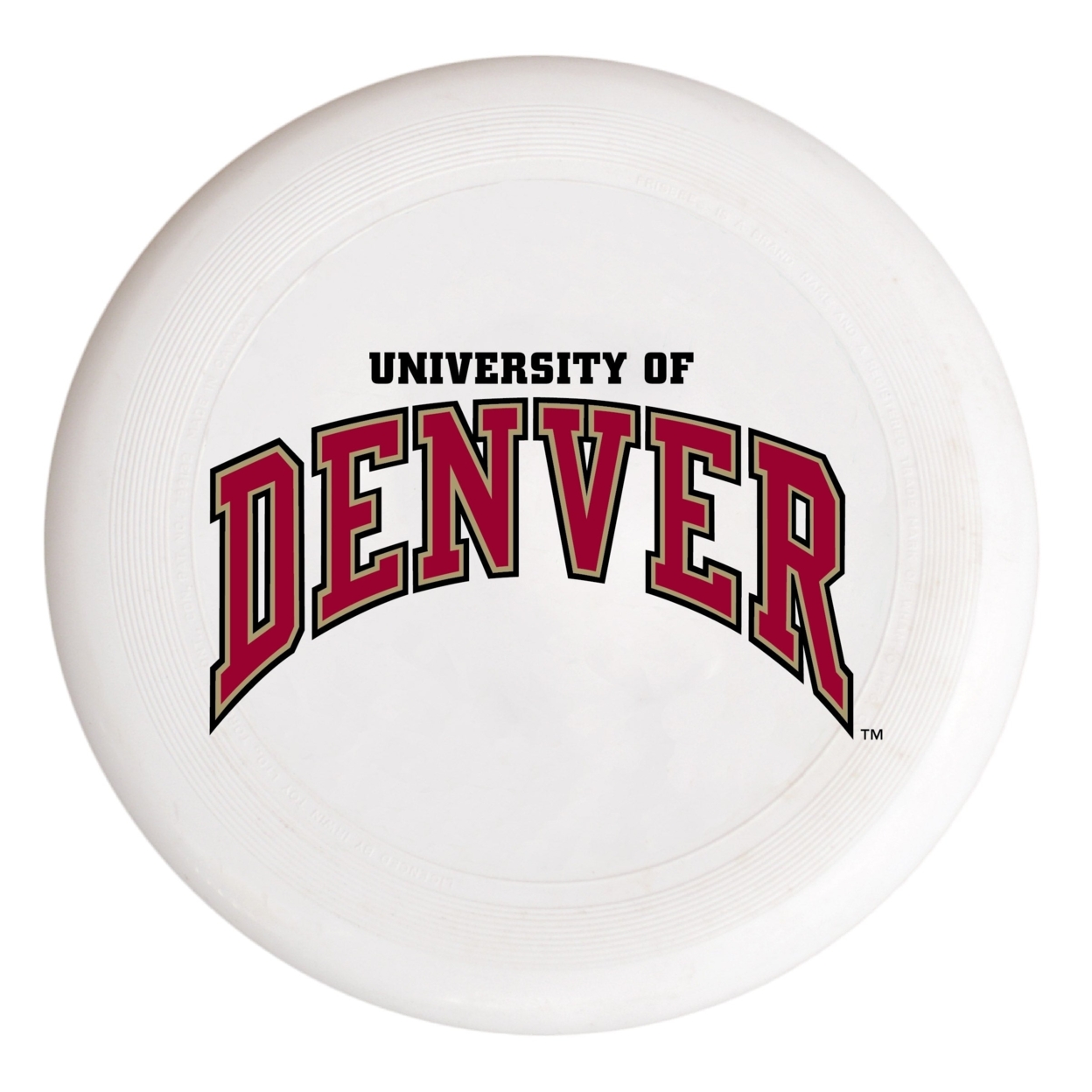 University Of Denver Pioneers Flying Disc