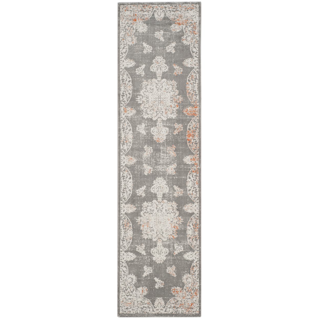 SAFAVIEH Passion Collection PAS406F Grey / Ivory Rug - 9' X 12'