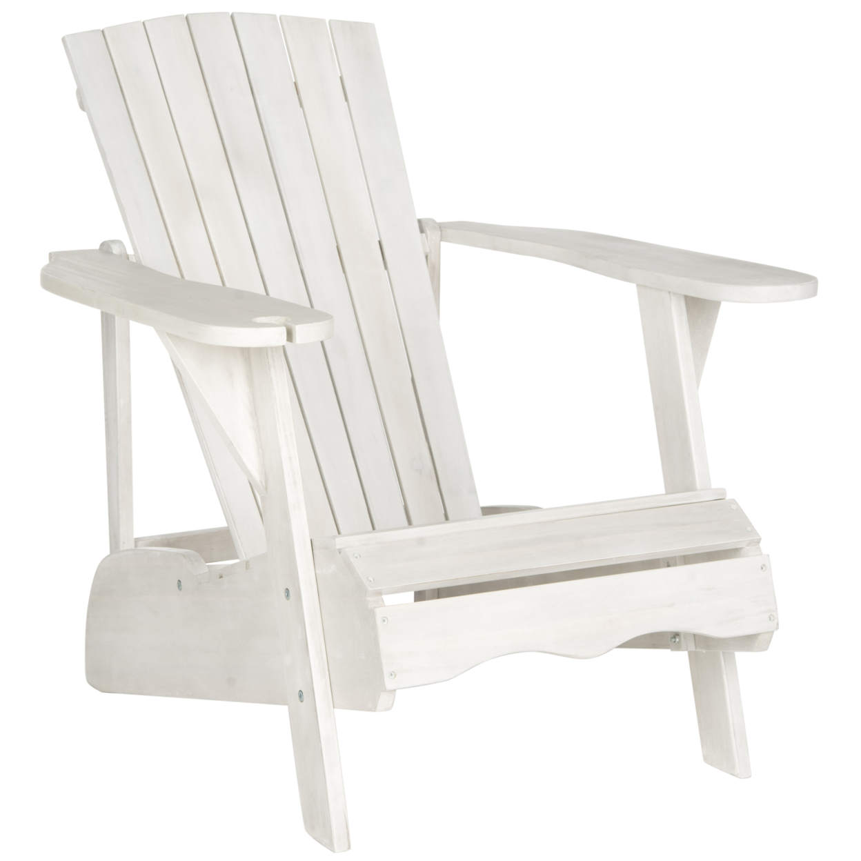 SAFAVIEH Outdoor Collection Vista Adirondack Chair Antique White