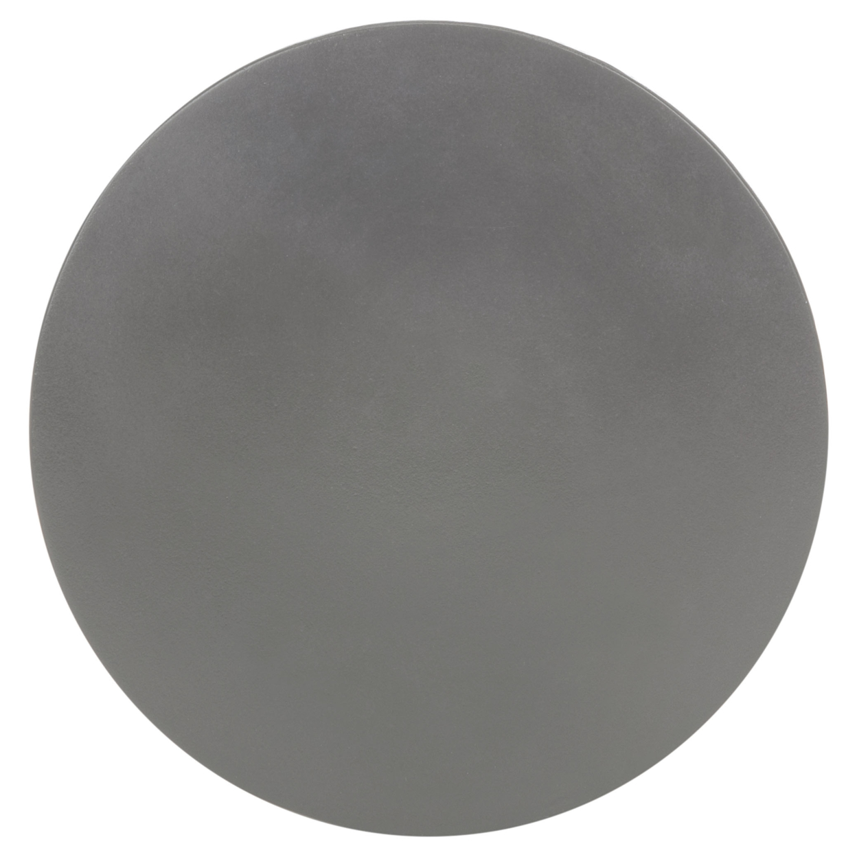 SAFAVIEH Outdoor Collection Vesta Concrete Accent Stool Dark Grey