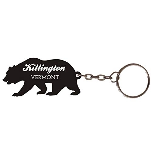 Killington Vermont Souvenir Metal Bear Keychain