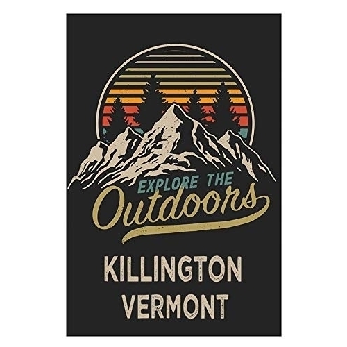 Killington Vermont Souvenir 2x3-Inch Fridge Magnet Explore The Outdoors