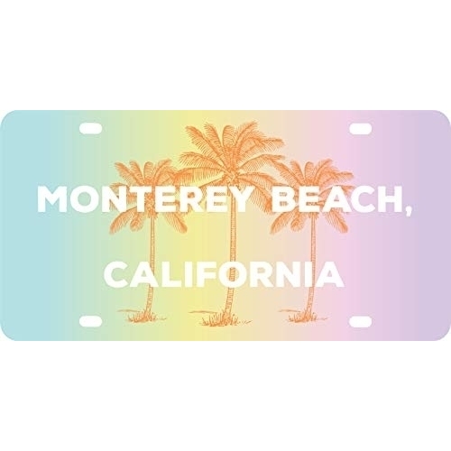R And R Imports Montego Bay Jamaica Souvenir Mini Metal License Plate 4.75 X 2.25 Inch