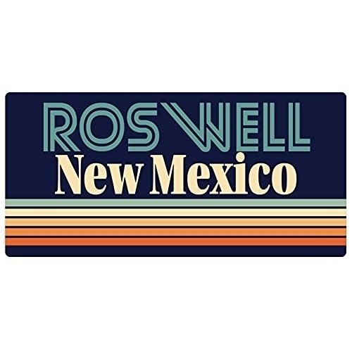 Roswell New Mexico 5 X 2.5-Inch Fridge Magnet Retro Design