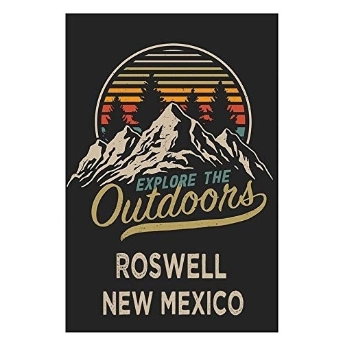Roswell New Mexico Souvenir 2x3-Inch Fridge Magnet Explore The Outdoors