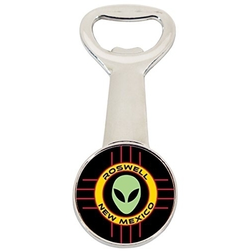 Roswell New Mexico UFO Alien I Believe Souvenir Magnetic Bottle Opener