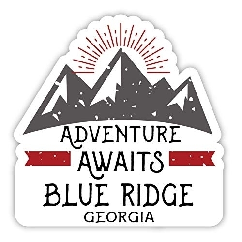 Blue Ridge Georgia Souvenir 4-Inch Fridge Magnet Adventure Awaits Design